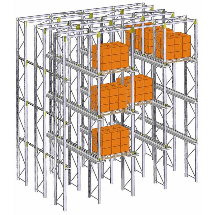 Paletové regály DRIVE-IN